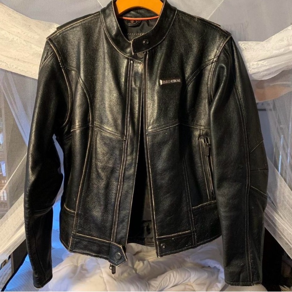 Harley Davidson Leather Biker Jacket